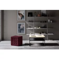 Sofia puff, sötétlila