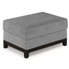 Selene pouf dió puff, szürke