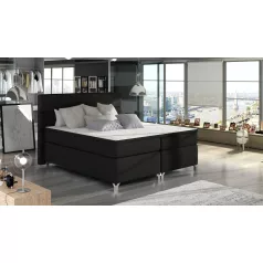 Amadeo 140x200 boxspring ágy  fekete
