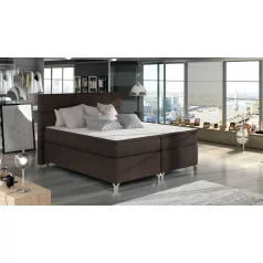 Amadeo 140x200 boxspring ágy  barna