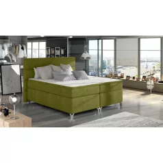 Amadeo 140x200 boxspring ágy  zöld