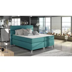 Amadeo 140x200 boxspring ágy  kék