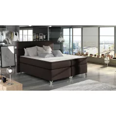 Amadeo 160x200 boxspring ágy  barna