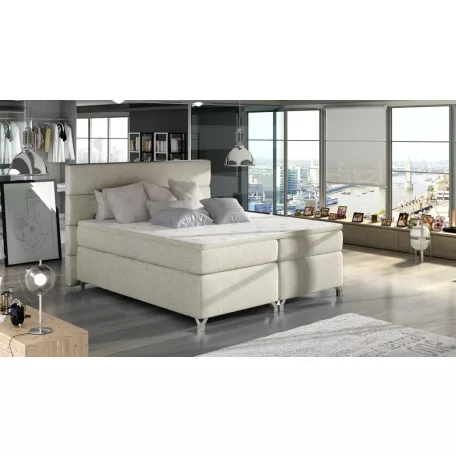 Amadeo 160x200 boxspring ágy  bézs