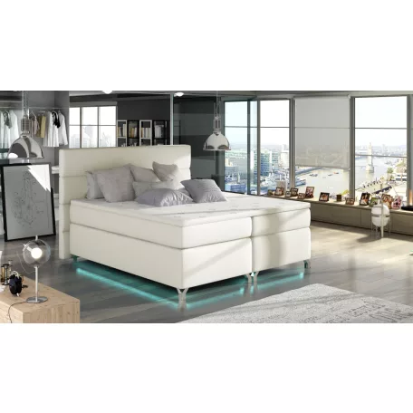 Amadeo 140X200, Ledes Boxspring ágy, Bézs, Lágy 33