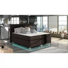Amadeo 140X200, Ledes Boxspring ágy, Barna, Lágy 66