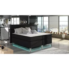 Amadeo 160X200, Ledes Boxspring ágy, Fekete, Savana 14