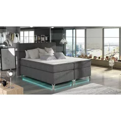   Amadeo 180X200, Ledes Boxspring ágy, Sötét szürke, Savana 05