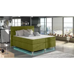 Amadeo 180X200, Ledes Boxspring ágy, Zöld, Rivera 36