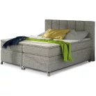 Basilio 140x200 boxspring ágy  szürke