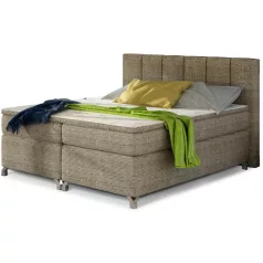 Basilio 140x200 boxspring ágy  bézs