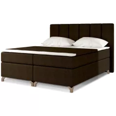 Basilio 140x200 boxspring ágy  barna