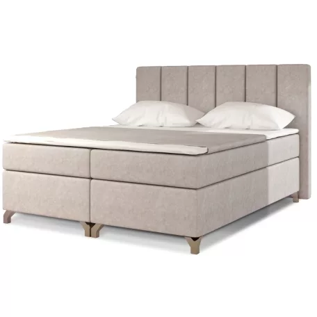 Basilio 140x200 boxspring ágy  bézs