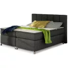 Basilio 160x200 boxspring ágy  sötétszürke