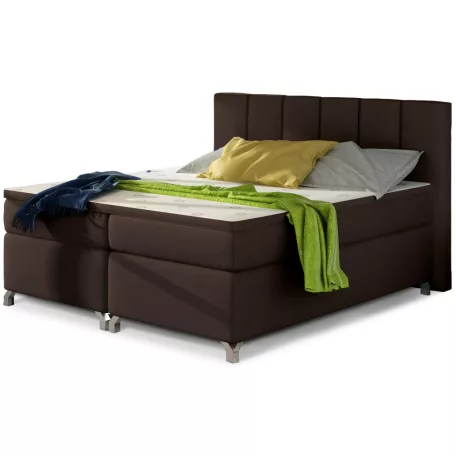 Basilio 160x200 boxspring ágy  barna