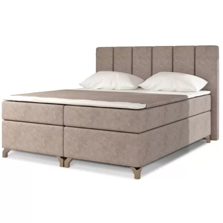 Basilio 160x200 boxspring ágy  bézs