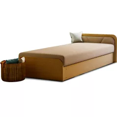 Parys ágy  bézs, jobb