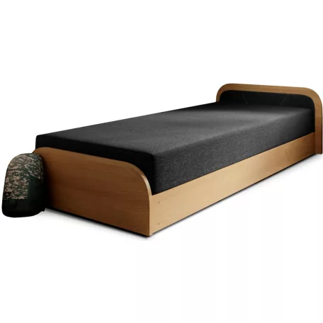 Parys ágy  sötétszürke, jobb