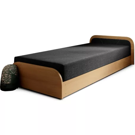 Parys ágy  fekete, jobb