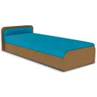 Parys ágy, kék, bal