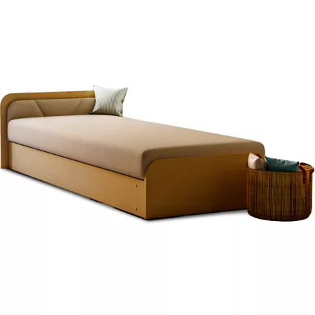 Parys ágy, bézs, bal