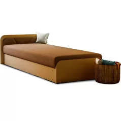 Parys ágy, barna, bal