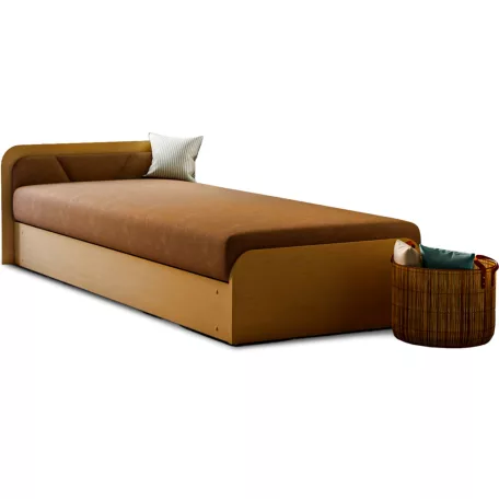 Parys ágy, barna, bal