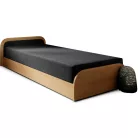 Parys ágy, sötétszürke, bal