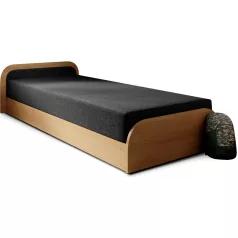 Parys ágy, sötétszürke, bal