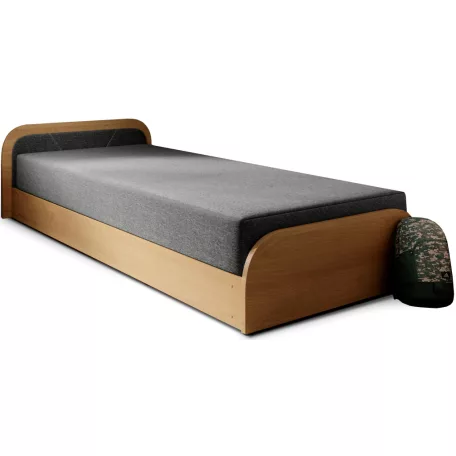 Parys ágy, szürke, bal