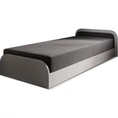 Párizs ágy  sötétszürke, jobb