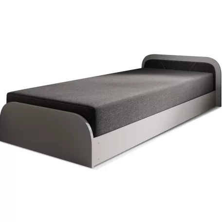 Párizs ágy  sötétszürke, jobb