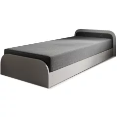 Párizs ágy  szürke, jobb