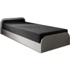 Párizs ágy, fekete, bal