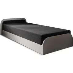 Párizs ágy, fekete, bal