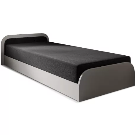 Párizs ágy, fekete, bal