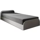 Párizs ágy, szürke, bal