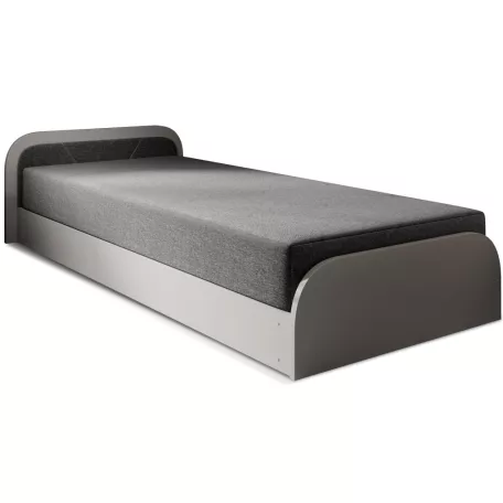 Párizs ágy, szürke, bal