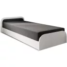 Párizs ágy, sötétszürke, bal