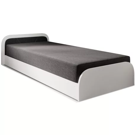 Párizs ágy, sötétszürke, bal