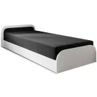 Párizs ágy, fekete, bal