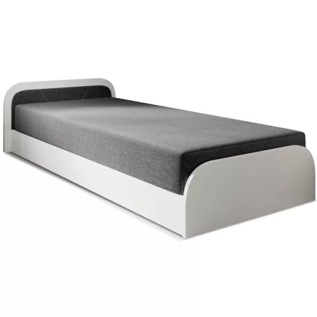 Párizs ágy, szürke, bal