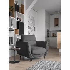Silva 1f fotel, sötétszürke