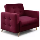 Asgard 1f fotel, piros