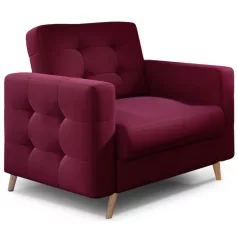 Asgard 1f fotel, piros