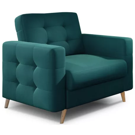 Asgard 1f fotel, zöld