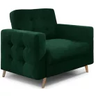 Asgard 1f fotel, sötétzöld