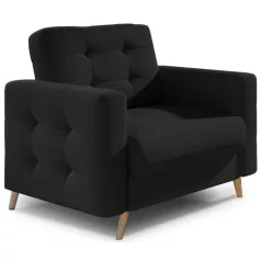 Asgard 1f fotel, fekete
