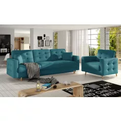 Asgard 3+1 lounge ülőgarnitúra szett, zöld