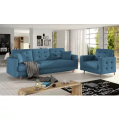 Asgard 3+1 lounge ülőgarnitúra szett, kék
